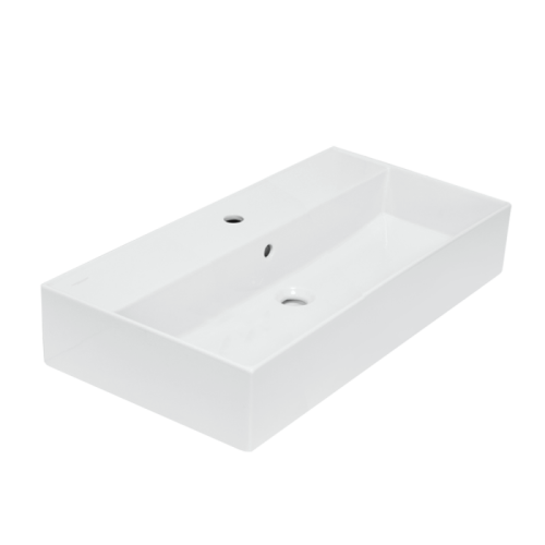 Раковина мебельная "Novel 80 ВКС" Белый S1 /Sanita LUX/ Раковина мебельная "Novel 80 ВКС" Белый S1 /Sanita LUX/