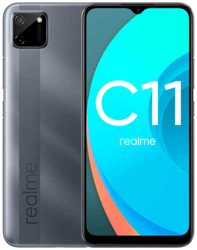 Смартфон Realme C11 2021 2+32GB Iron Grey (RMX3231) фото 3