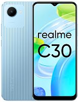 Смартфон Realme C30 4+64GB Lake Blue (RMX3581)