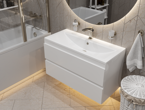 Раковина мебельная "Paola Mario 1000" Раковина мебельная "Paola Mario 1000"