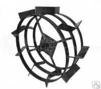 ЦЕЛИНА Грунтозацепы для мотоблока  (арт.010110)  (2шт), (Ø460мм, ширина 180мм) д/Целина НМБ-601,603