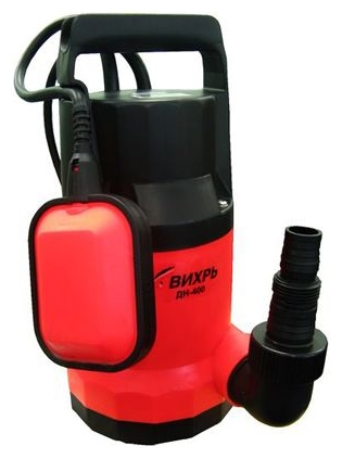 Погружной дренажный насос ВИХРЬ ДН-400 Погружной дренажный насос ВИХРЬ ДН-400