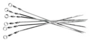 Шампур KUKMARA шм-45, уголок, нерж.сталь, 45 см Шампур KUKMARA шм-45, уголок, нерж.сталь, 45 см