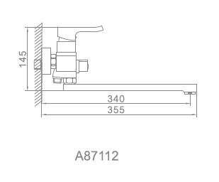 87112 Accoona Смеситель д/ванны 40мм дивертор в корпусе (1/10) фото 2 87112 Accoona Смеситель д/ванны 40мм дивертор в корпусе (1/10) фото 2