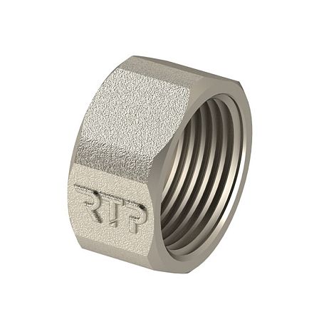 Заглушка латунная никелирован. Г 1 1/2, РТП 31624 Заглушка латунная никелирован. Г 1 1/2, РТП 31624