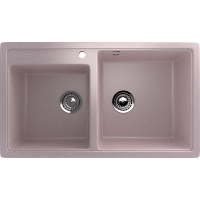 U200-315 ULGran мойка 2 чаши РОЗОВАЯ U200-315 ULGran мойка 2 чаши РОЗОВАЯ