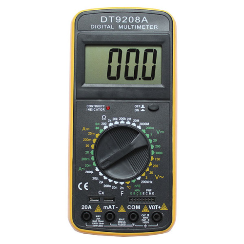 Мультиметр DT9208A фото 2