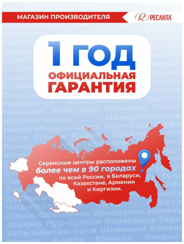 Электрическая тепловая пушка РЕСАНТА ТЭПК-9000К фото 6