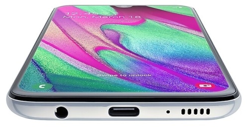 Смартфон Samsung Galaxy A40 (2019) 64GB White (SM-A405FM/DS) фото 7