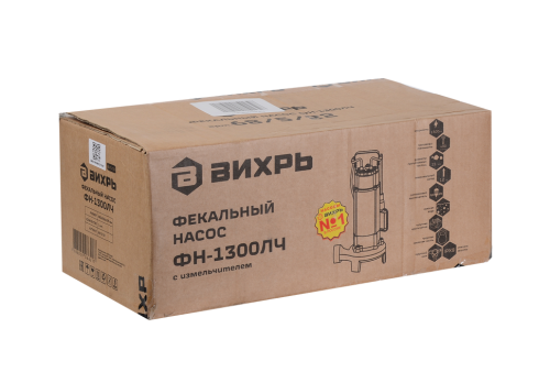 Фекальный насос ФН-1300ЛЧ Вихрь с измельчителем фото 7