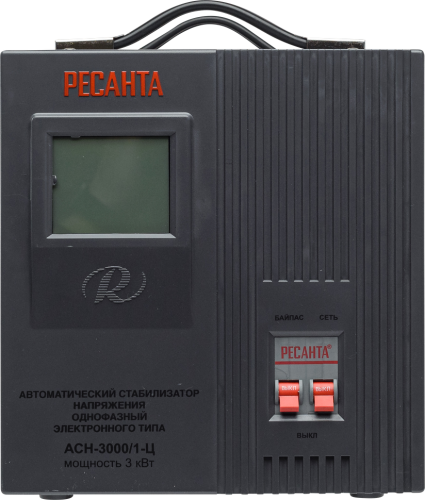 Стабилизатор напряжения Ресанта АСН-3000/1-Ц (63/6/5) фото 3