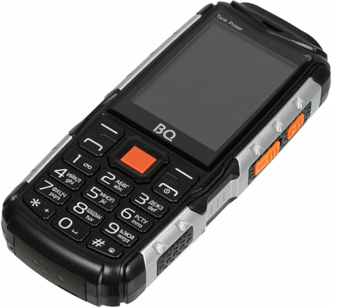Телефон BQ 2430 Tank Power Black+Silver фото 7