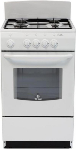 Газовая плита De Luxe 5040.38г белая фото 3