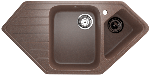 U409-307 Мойка Ulgran 2 чаши угловая ТЕРРАКОТ U409-307 Мойка Ulgran 2 чаши угловая ТЕРРАКОТ