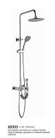 8303 Accoona Смеситель д/ванны зонт душ+лейка+пруж.лейка (1/5)