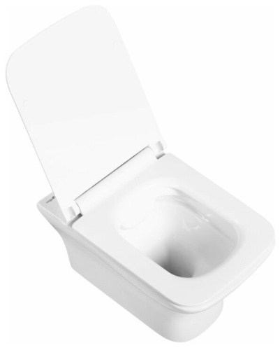 BELBAGNO ROMANO Чаша унитаза подвесного безободкового, BB248CHR-SM фото 4