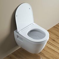 Унитаз подвесной безободковый BELBAGNO LOTO с сиденьем Soft-Close BB070CHR/SC