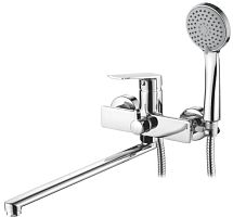 71125 Accoona Смеситель д/ванны 35мм дивертор в корпусе, извлив 35см. Латунь (1/10)