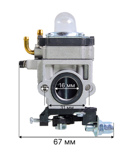 Карбюратор для бензиновых триммеров Huter GGT-1300-2900 фото 8