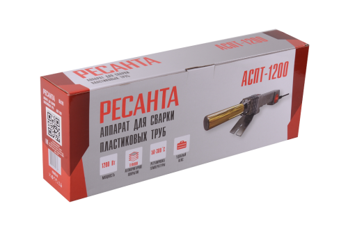 Аппарат для сварки пластиковых труб Ресанта АСПТ-1200 (65/178) фото 8 Аппарат для сварки пластиковых труб Ресанта АСПТ-1200 (65/178) фото 8