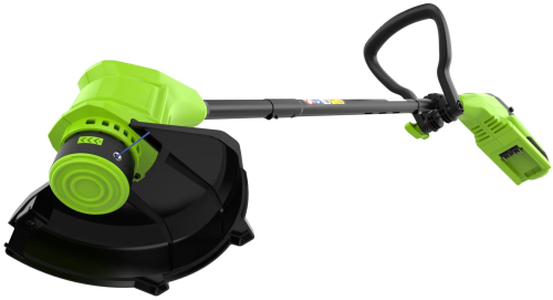 Триммер аккумуляторный Greenworks G24LT25K2, 24V, 25 см, с 1хАКБ 2Ач и ЗУ фото 4