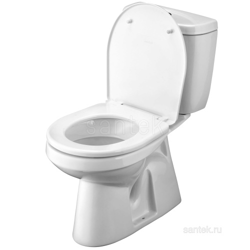 Унитаз компакт "Анимо 07-ЭКОНОМ" в пол белый /Santek/ 1WH110038 фото 2