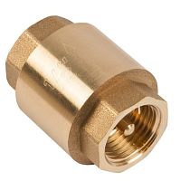Клапан обратный UNIPUMP 1/2, магистральный, толкатель-латунь
