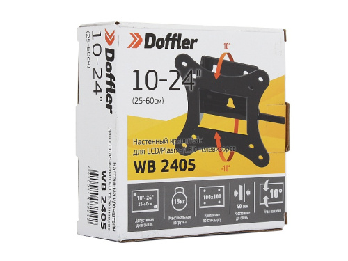 Кронштейн Doffler WB 2405 (VESA 100*100) фото 2