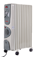 Масляный радиатор РЕСАНТА ОМ-12НВ с вентилятором (67/3/12)