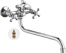 7576 Accoona Смеситель д/ванны 1/2 кер перключатель кран-букса. Латунь (1/10+7130S)