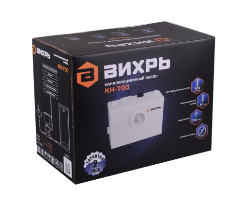 Канализационный насос КН-700 Вихрь фото 8