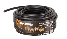 Шланг Вихрь резиновый армированный, 12,5 х 16- 1,0 - ВГ., бухта 25м (чёрный) ТЭП (73/7/2/37)