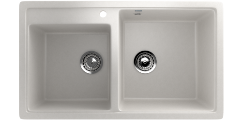 U200-341 ULGran мойка 2 чаши МОЛОКО U200-341 ULGran мойка 2 чаши МОЛОКО