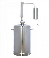 Домашний дистиллятор ПЕРВАЧ Премиум-Классик 16Т, 16 л, 2 л/час, термометр, охладитель, клапан контро