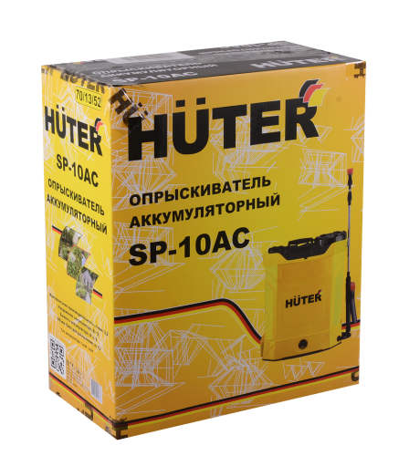 Опрыскиватель аккумуляторный SP-10AC Huter (70/13/52) фото 8