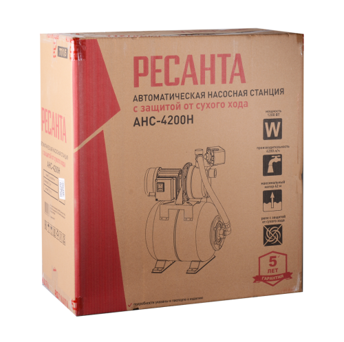 Автономная насосная станция Ресанта АНС-4200Н фото 8 Автономная насосная станция Ресанта АНС-4200Н фото 8