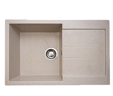 Мойка каменная GranAlliance G-40 (770х493) прямоугольная БЕЖЕВЫЙ (U400)