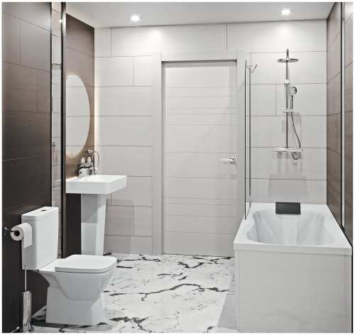 Унитаз компакт "НЕО"* 2РА ДС SC МИКРОЛИФТ б/с /Santek/1WH302194 фото 2