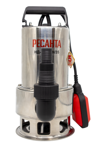 Дренажный насос Ресанта НД-15500Н/35 (77/2/2) Дренажный насос Ресанта НД-15500Н/35 (77/2/2)