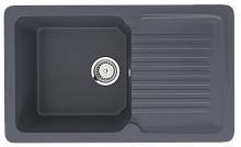 U506-343 Мойка Ulgran 770*495 АНТРАЦИТ