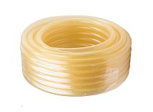 Шланг поливочный "Силикон", трехслойный армированный прозрачный, 3/4, 25м Вихрь (73/7/2/30)