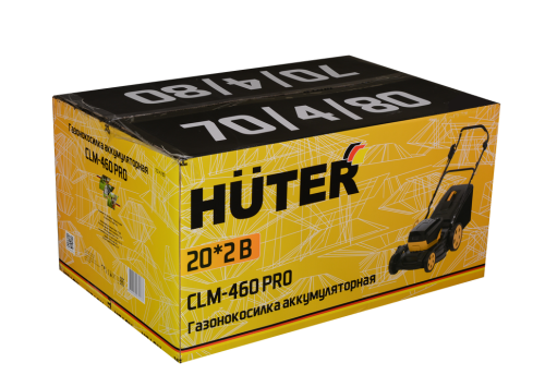 Газонокосилка аккумуляторная Huter CLM-460 PRO (самоходная, с АКБ 4 А/ч и З.У. в комплекте) (70/4/80 фото 3