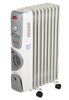 Масляный радиатор РЕСАНТА ОМ-9НВ с вентилятором (67/3/11)