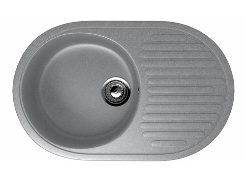 U107-342 Мойка Ulgran 735*465 овал ГРАФИТ U107-342 Мойка Ulgran 735*465 овал ГРАФИТ