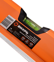 Уровень алюминиевый "Усиленный" 800 мм, 3 глазка (1 зеркальный), 2 комп.рукоятки Вихрь, , Шт