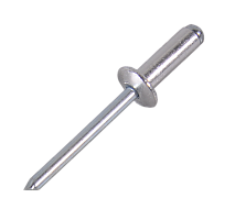 Заклёпки алюминиевые 4,8х14 мм, 50 шт. Вихрь, , Шт
