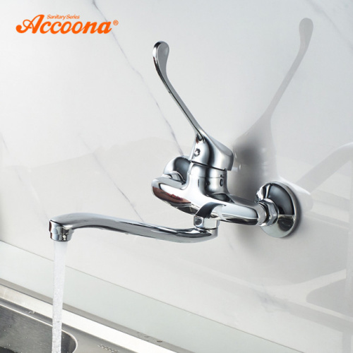 5941 Accoona Смиситель пристенный хирургическая ручка 5941 Accoona Смиситель пристенный хирургическая ручка