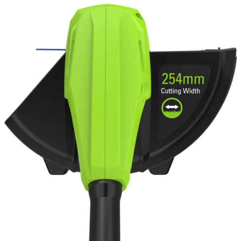 Триммер аккумуляторный Greenworks G24LT25K2, 24V, 25 см, с 1хАКБ 2Ач и ЗУ фото 8