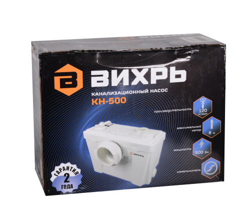 Насос канализационный Вихрь КН-500 фото 8 Насос канализационный Вихрь КН-500 фото 8