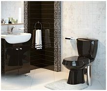 Унитаз-компакт "Элисса" ЧЕРНЫЙ /СТ. Оскол/